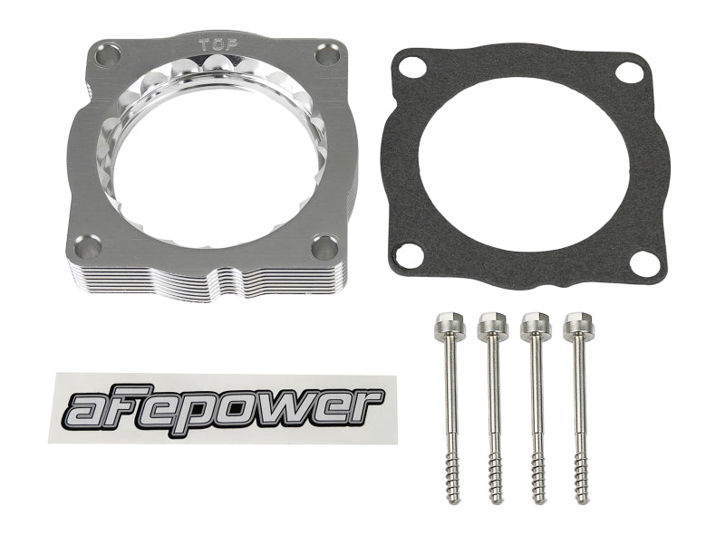 aFe Silver Bullet Throttle Body Spacer - BMW 135i, 335i, 435i N55 3.0L (2011-2016), view 6