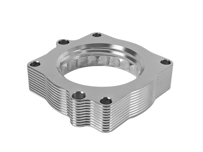aFe Silver Bullet Throttle Body Spacer - Dodge Ram, Charger, Chrysler 300 5.7L HEMI (2003-2009) - Black, view 2