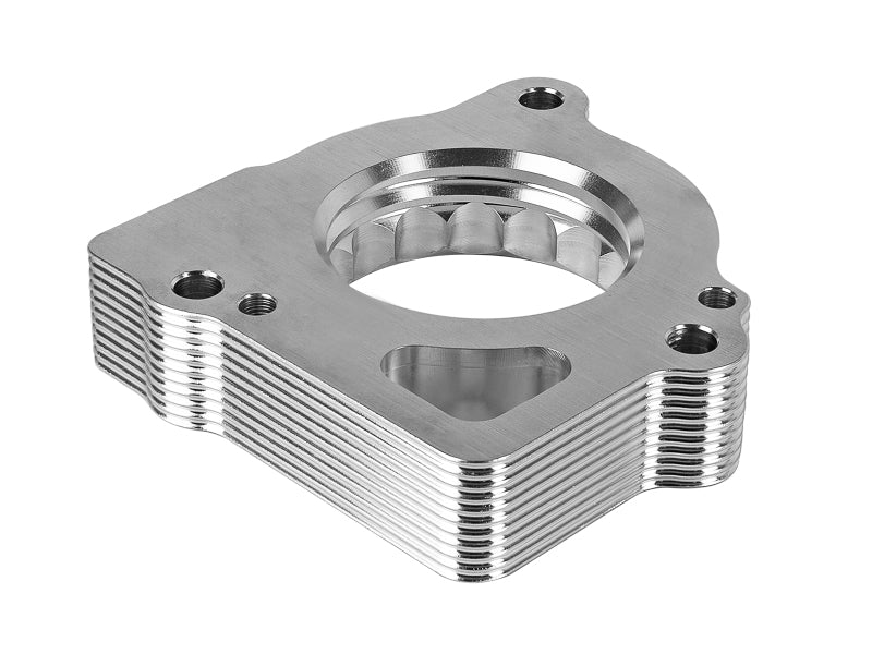 aFe Silver Bullet Throttle Body Spacer - Dodge Dakota, Durango 4.7L / 5.7L HEMI (2000-2010) - Black, view 3
