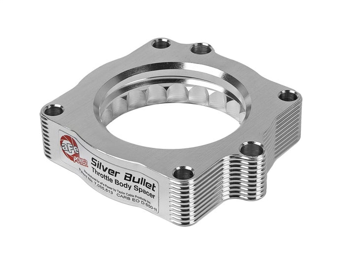 aFe Silver Bullet Throttle Body Spacer - Dodge / Ram 1500 / Durango / Jeep Grand Cherokee 5.7L HEMI 2007-2026 - Black
