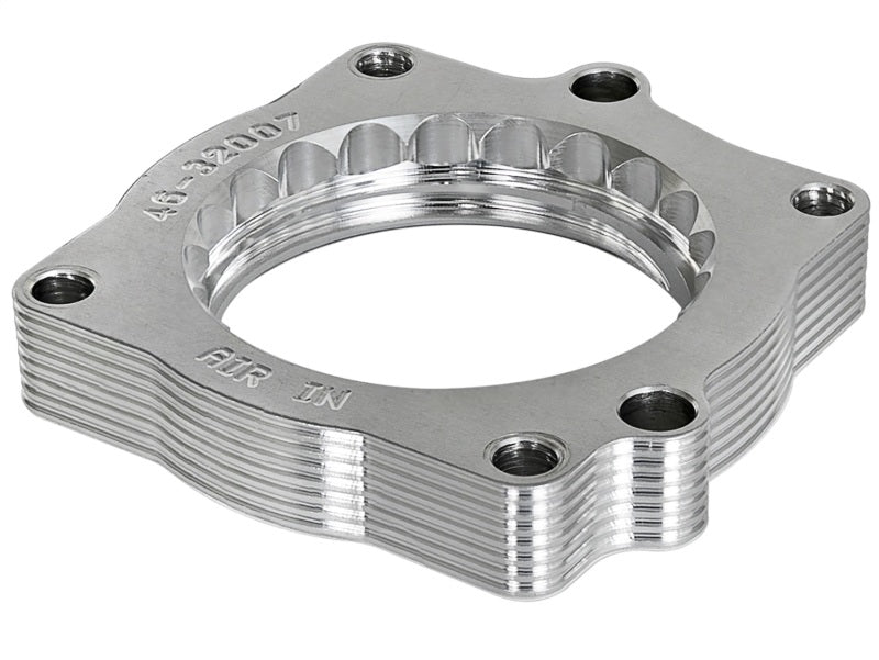 aFe Silver Bullet Throttle Body Spacer - Dodge Challenger / Charger / Chrysler 300 / Jeep Grand Cherokee HEMI 2005-2024 - Black