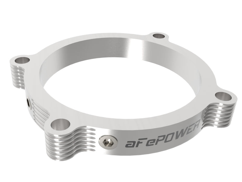 aFe Silver Bullet Throttle Body Spacer - Ram 1500 TRX / Dodge Charger / Challenger / Durango 6.2L Supercharged 2015-2025