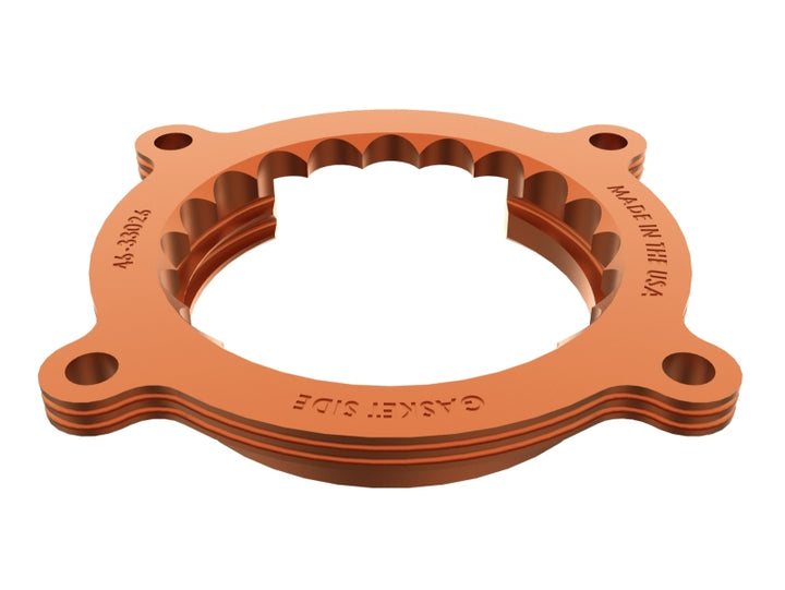 aFe Silver Bullet Throttle Body Spacer - Ford Mustang GT / Dark Horse 5.0L 2024, view 3