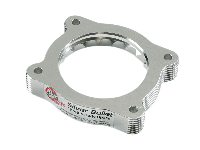 aFe Silver Bullet Throttle Body Spacer - Chevy Colorado, GMC Canyon 3.5L / 3.7L L5 (2004-2012) - Black