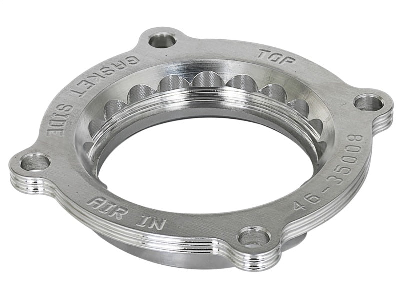 aFe Silver Bullet Throttle Body Spacer - Jeep Wrangler JL / Gladiator / Chrysler 300 / Dodge Charger / Challenger 3.6L 2011-2025