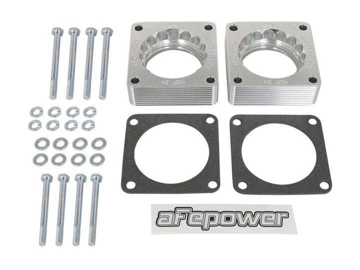 aFe Silver Bullet Throttle Body Spacer - Nissan 370Z / Infiniti G37 / Q50 / Q60 3.7L (VQ37VHR) 2008-2020 - Pair, view 7