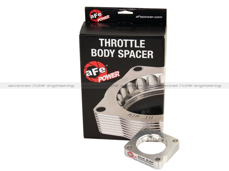 aFe Silver Bullet Throttle Body Spacer - Honda Accord, Civic Si, Acura TSX, ILX 2.4L (2008-2017), view 3