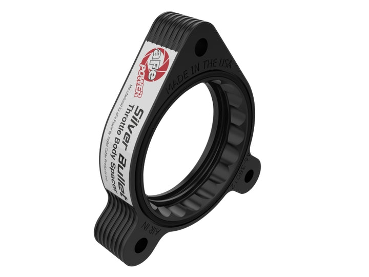aFe Silver Bullet Throttle Body Spacer - Toyota Corolla / Lexus UX200 2.0L 2019-2026 - Black, view 2