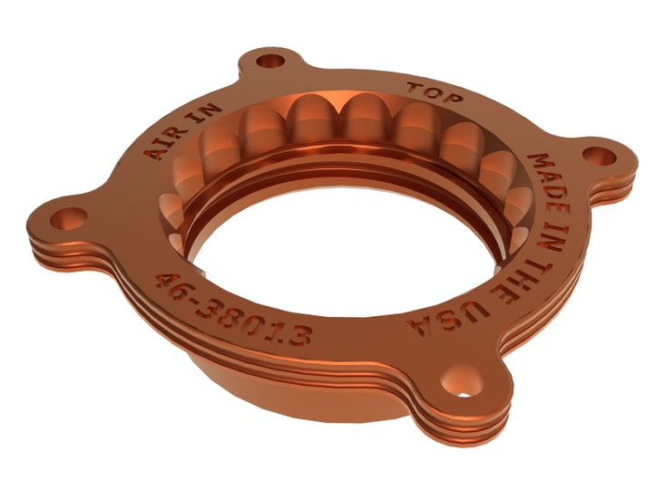 aFe Silver Bullet Throttle Body Spacer - Toyota GR86 / Subaru BRZ 2.4L 2022-2026 - Orange