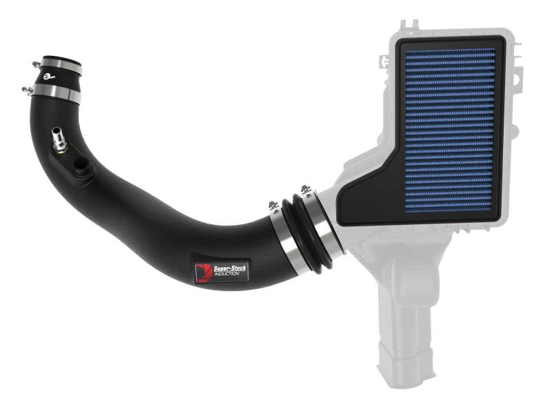 aFe Super Stock Pro 5R Cold Air Intake System - Ford Mustang EcoBoost 2.3L 2015-2023, view 3