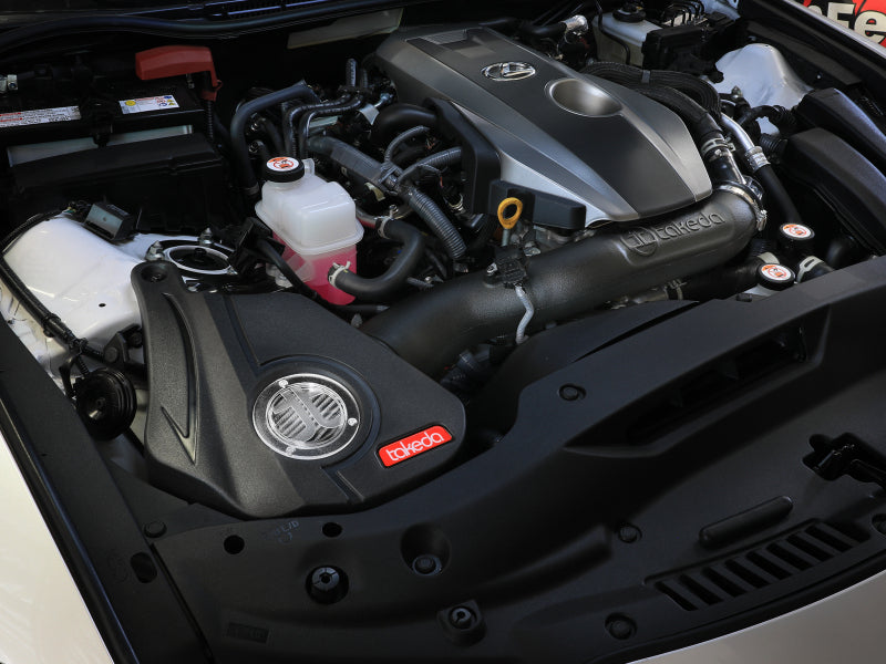 aFe Takeda Momentum Cold Air Intake with Pro DRY S Filter - Lexus IS300 2.0L Turbo 2021-2025, view 2