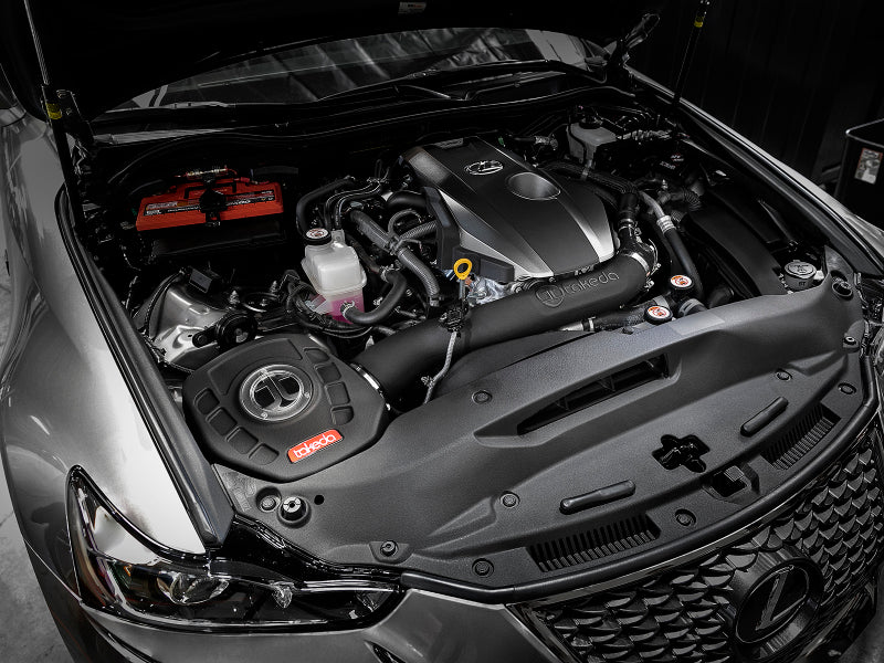 aFe Takeda Momentum GT Pro DRY S Cold Air Intake System - Lexus IS 200t / IS 300 2.0L Turbo 2016-2020, view 2