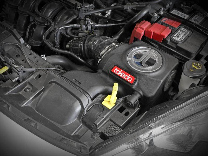aFe Takeda Momentum Pro 5R Cold Air Intake System - Ford Fiesta L4-1.6L 2014-2019, view 2