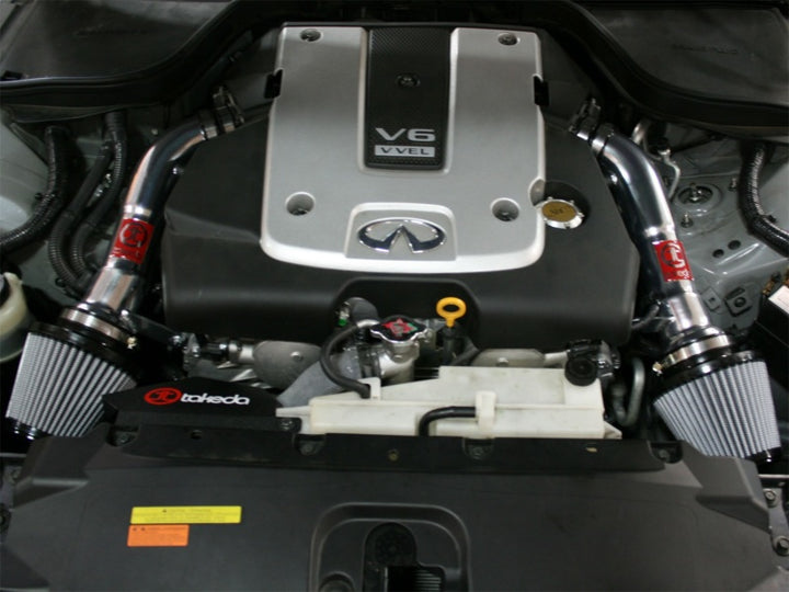 aFe Takeda Stage 2 Pro DRY S Cold Air Intake - INFINITI Q60 / G37 2008-2015 (3.7L) (TR-3008P), view 3
