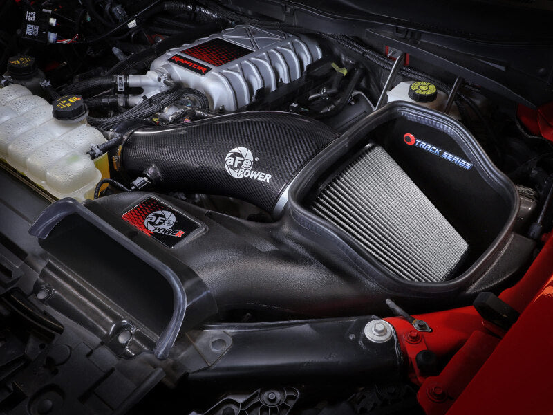aFe Track Series Carbon Fiber Cold Air Intake (Pro DRY S) - Ford F-150 Raptor R 2023-2026, view 2