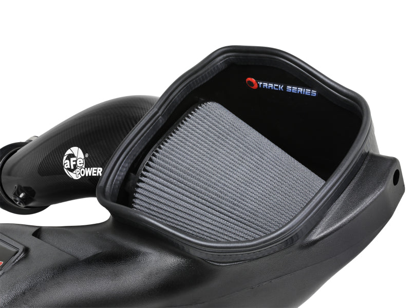 aFe Track Series Carbon Fiber Cold Air Intake (Pro DRY S) - Ford F-150 Raptor R 2023-2026, view 3