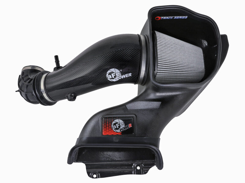aFe Track Series Carbon Fiber Cold Air Intake (Pro DRY S) - Ford F-150 Raptor R 2023-2026, view 5