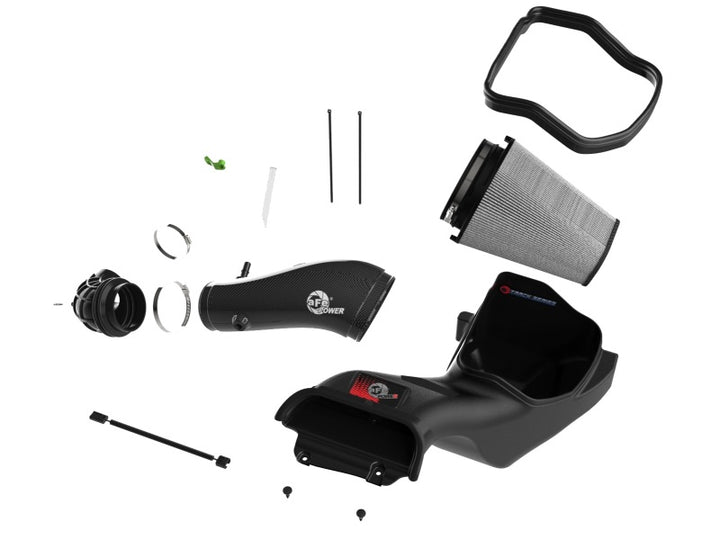 aFe Track Series Carbon Fiber Cold Air Intake (Pro DRY S) - Ford F-150 Raptor R 2023-2026, view 8