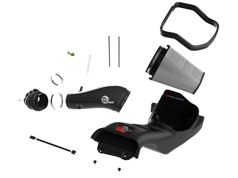 aFe Track Series Carbon Fiber Cold Air Intake (Pro DRY S) - Ford F-150 Raptor R 2023-2026, view 8