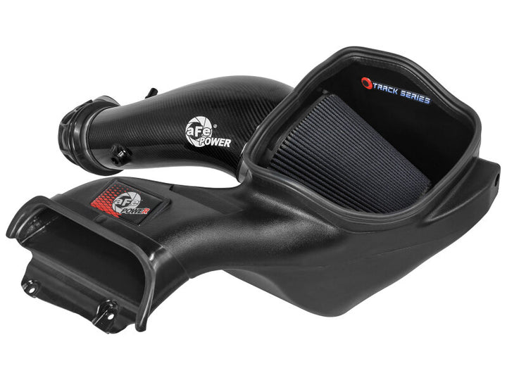 aFe Track Series Carbon Fiber Pro DRY S Cold Air Intake System - Ford F-150 Raptor R 5.2L Supercharged 2023-2025 - Black