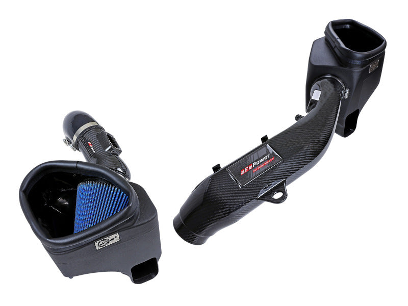 aFe Track Series Stage-2 Carbon Fiber Pro 5R Cold Air Intake System - BMW S55 M2 Competition / M3 / M4 (F80/F82/F87) 2015-2021, view 7