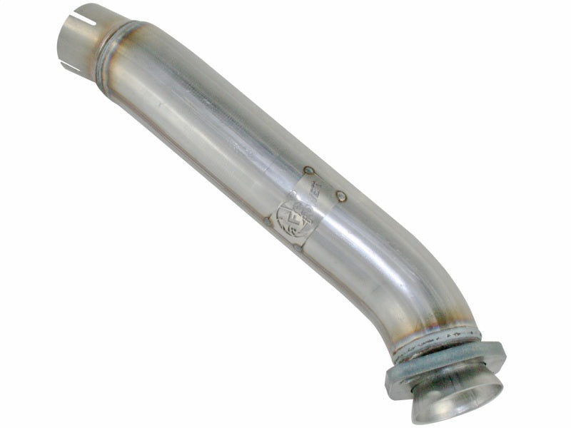 aFe Twisted Steel Loop Delete Downpipe - Jeep Wrangler JK 2012-2018 3.6L, view 5