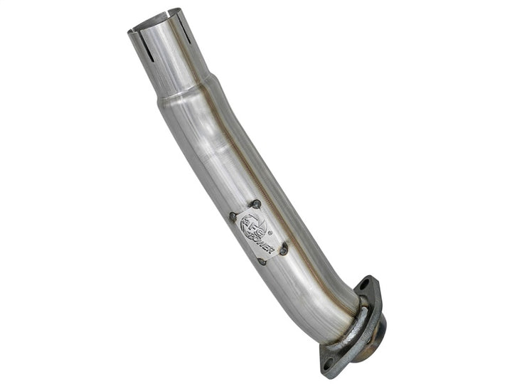 aFe Twisted Steel Loop Delete Downpipe - Jeep Wrangler (JL) / Gladiator (JT) 3.6L 2018-2025
