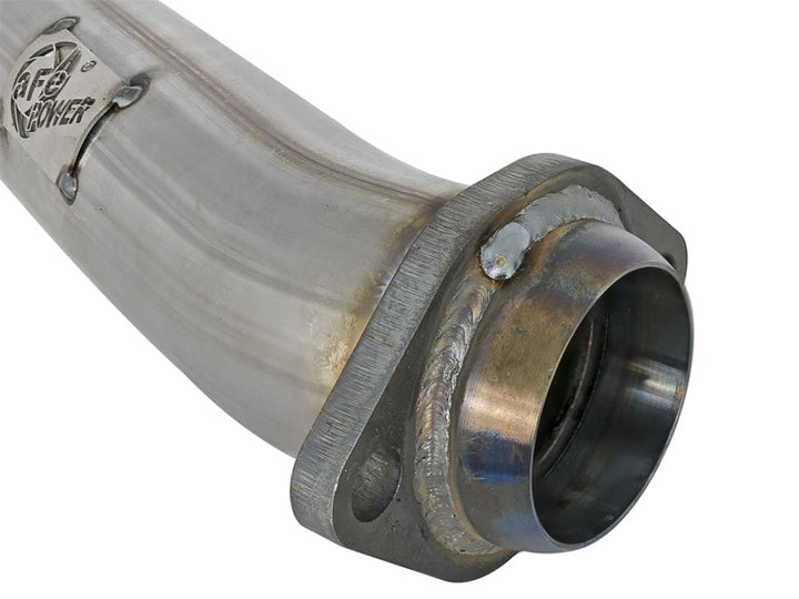 aFe Twisted Steel Loop Delete Downpipe - Jeep Wrangler (JL) / Gladiator (JT) 3.6L 2018-2025, view 6