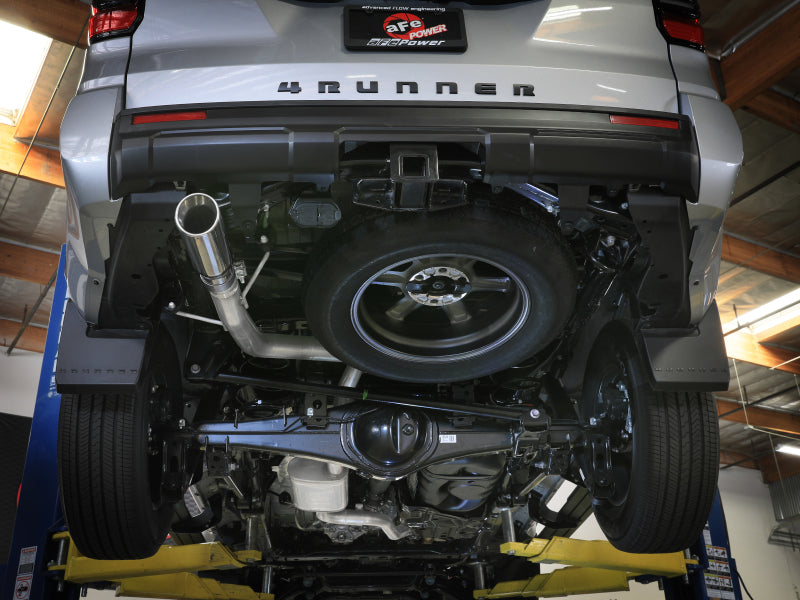 aFe Vulcan Series Polished-Tip Cat-Back Exhaust - Toyota 4Runner 2025-2026, view 2
