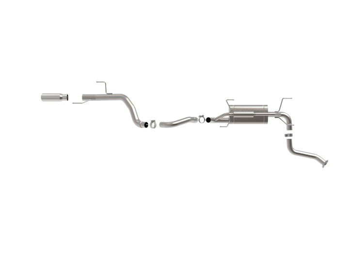 aFe Vulcan Series Polished-Tip Cat-Back Exhaust - Toyota 4Runner 2025-2026, view 7