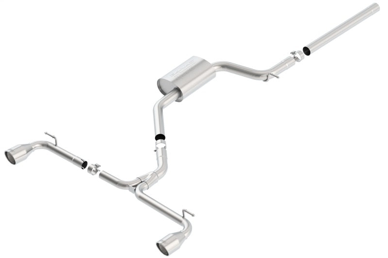 Borla Stainless Steel Catback Exhaust for 2015 VW GTI 2.0T AT/MT - OneFastShop