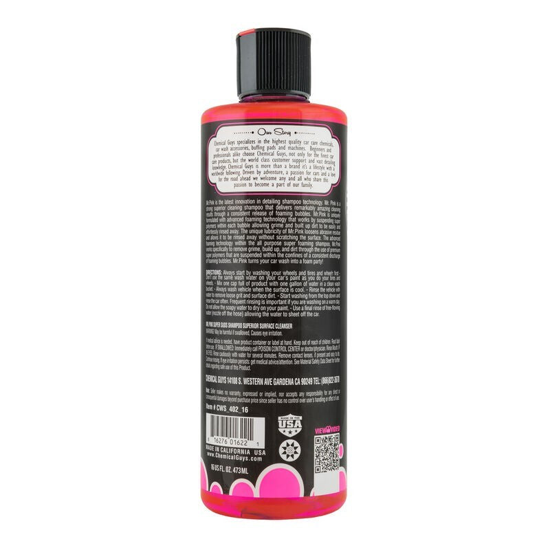 Chemical Guys Mr. Pink Super Suds Shampoo - 16oz