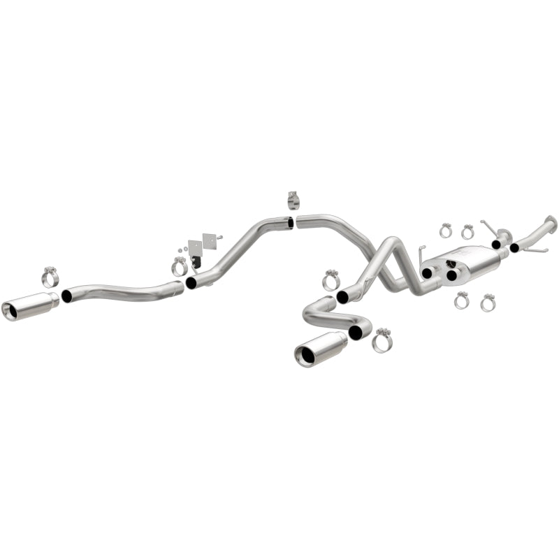 Magnaflow Cat Back Exhaust Dual Split Rear Exit for 2014-2021 Toyota Tundra V8 4.6L/5.7L - OneFastShop
