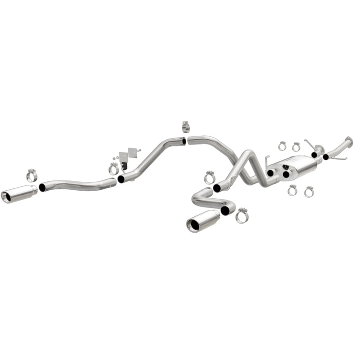 Magnaflow Cat Back Exhaust Dual Split Rear Exit for 2014-2021 Toyota Tundra V8 4.6L/5.7L - OneFastShop