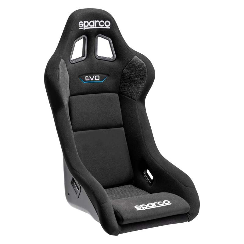 Sparco EVO QRT Fiberglass Racing Seat - Black Cloth, image 2