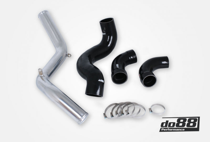 do88 Pressure Pipe Kit - Volvo V70 / S80 2.5T 2007-2015 - Black Hoses