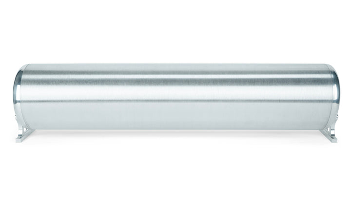 Air Lift 28 inch FLO Air Tank & Viair 444c Chrome Compressor Kit - Fittings & Hardware Included, view 2