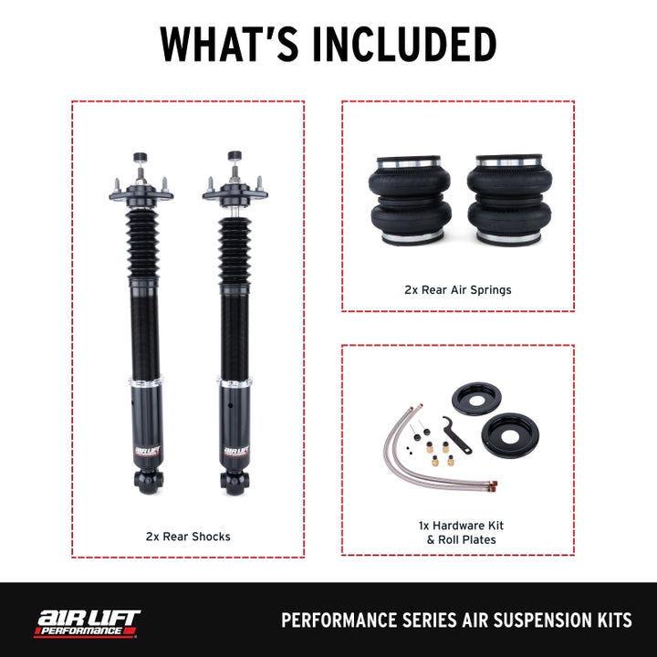 Air Lift Performance Rear Air Suspension Kit - BMW E30 1982-1993, view 2