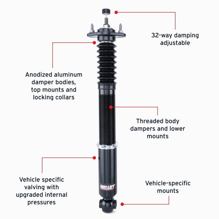 Air Lift Performance Rear Air Suspension Kit - BMW E30 1982-1993, features and benefits