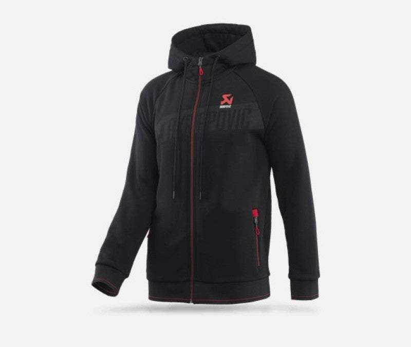 Akrapovic Corpo Zip Hoodie - Men's - Black - Size L