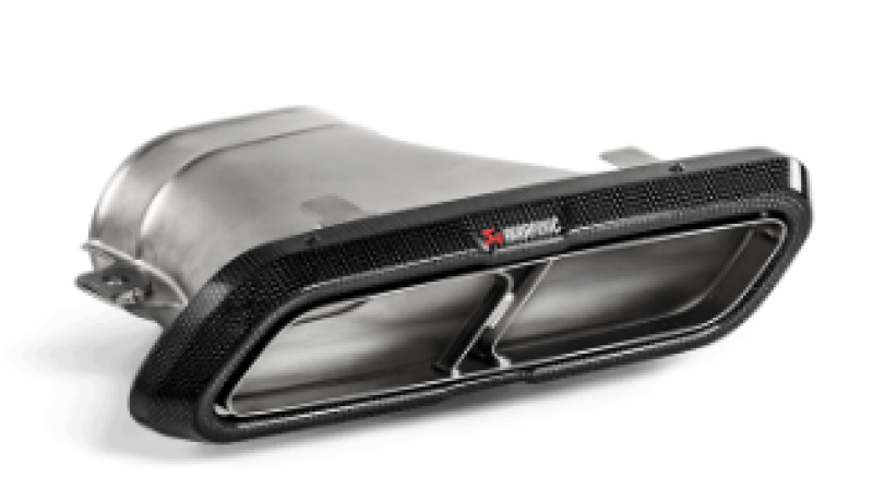 Akrapovic Evolution Tail Pipe Set High Gloss Carbon - Mercedes-AMG E63 S W213 2018-2020, view 2