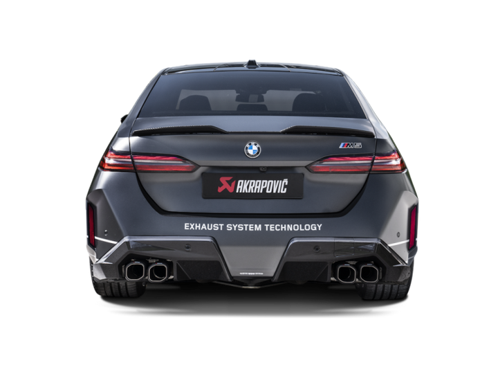 Akrapovic Hexagonal Carbon Fiber Tail Pipe Set - BMW M5 G90 2025-2026, view 2