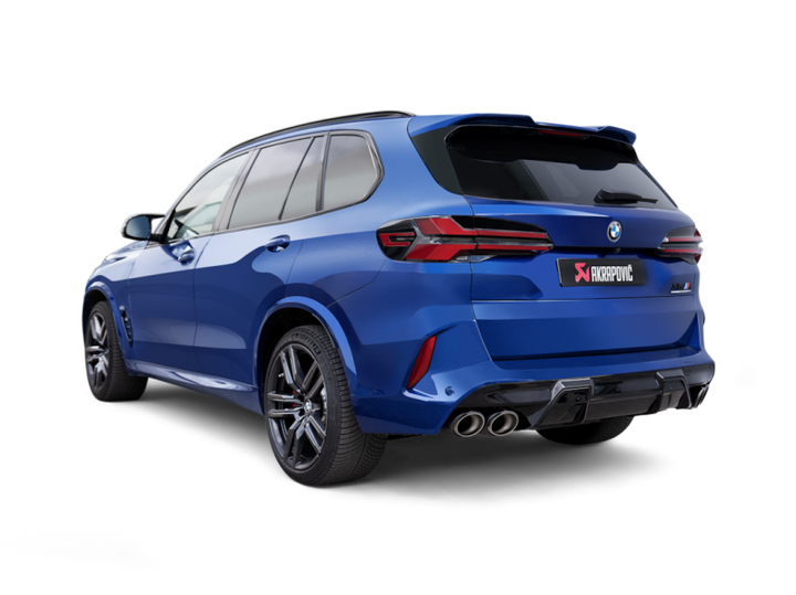 Akrapovic Slip-On Line Titanium Carbon Tips - BMW X5M X6M 2024-2026