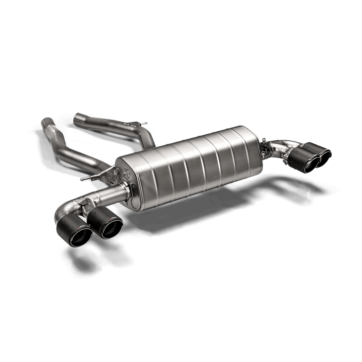 Akrapovic Slip-On Line Titanium Carbon Tips - BMW Z4 M40i G29 2019-2026, view 2