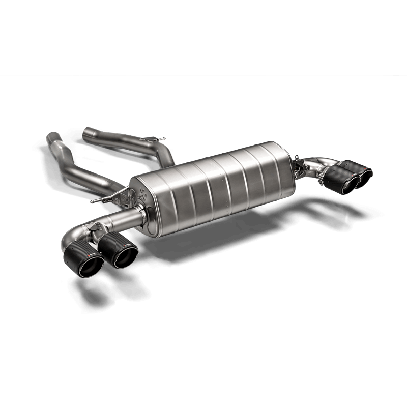 Akrapovic Slip-On Line Titanium Carbon Tips - BMW Z4 M40i G29 2019-2026, view 2