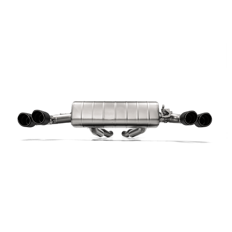 Akrapovic Slip-On Line Titanium Carbon Tips - BMW Z4 M40i G29 2019-2026, view 3