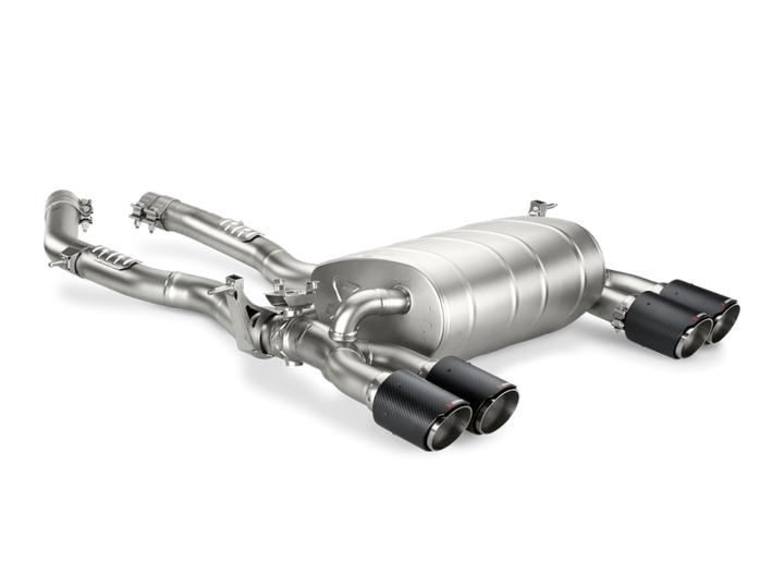 Akrapovic Slip-On Line Titanium Exhaust - BMW M3 / M4 F80 / F82 2015-2020 - Requires Tips