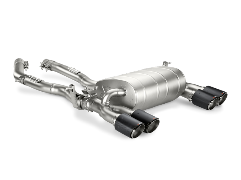 Akrapovic Slip-On Line Titanium Exhaust - BMW M3 / M4 F80 / F82 2015-2020 - Requires Tips