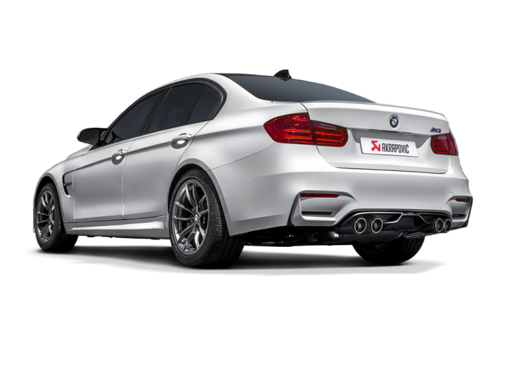 Akrapovic Slip-On Line Titanium Exhaust - BMW M3 / M4 F80 / F82 2015-2020 - Requires Tips, view 10