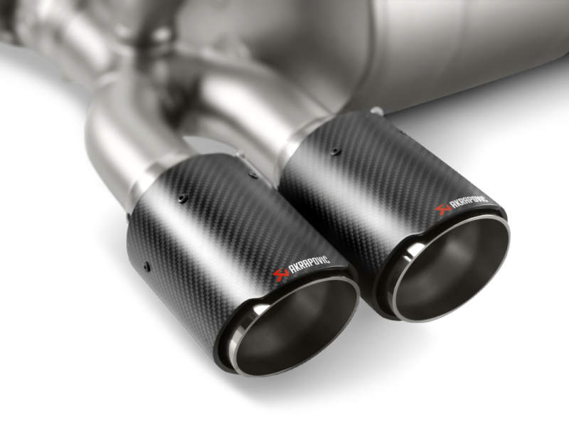 Akrapovic Slip-On Line Titanium Exhaust - BMW M3 / M4 F80 / F82 2015-2020 - Requires Tips, view 2
